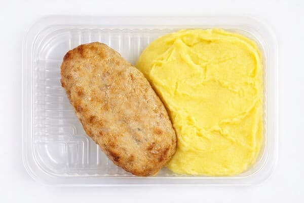 Котлета куриная с картофельным пюре